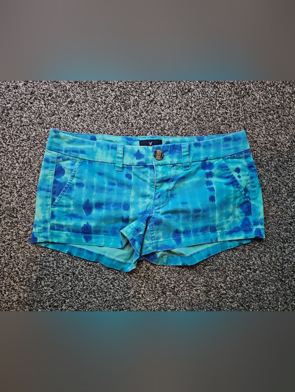 Y2k American Eagle Tie Dye Shorts Women's Size 4